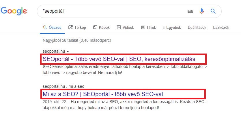 Title Seoportál